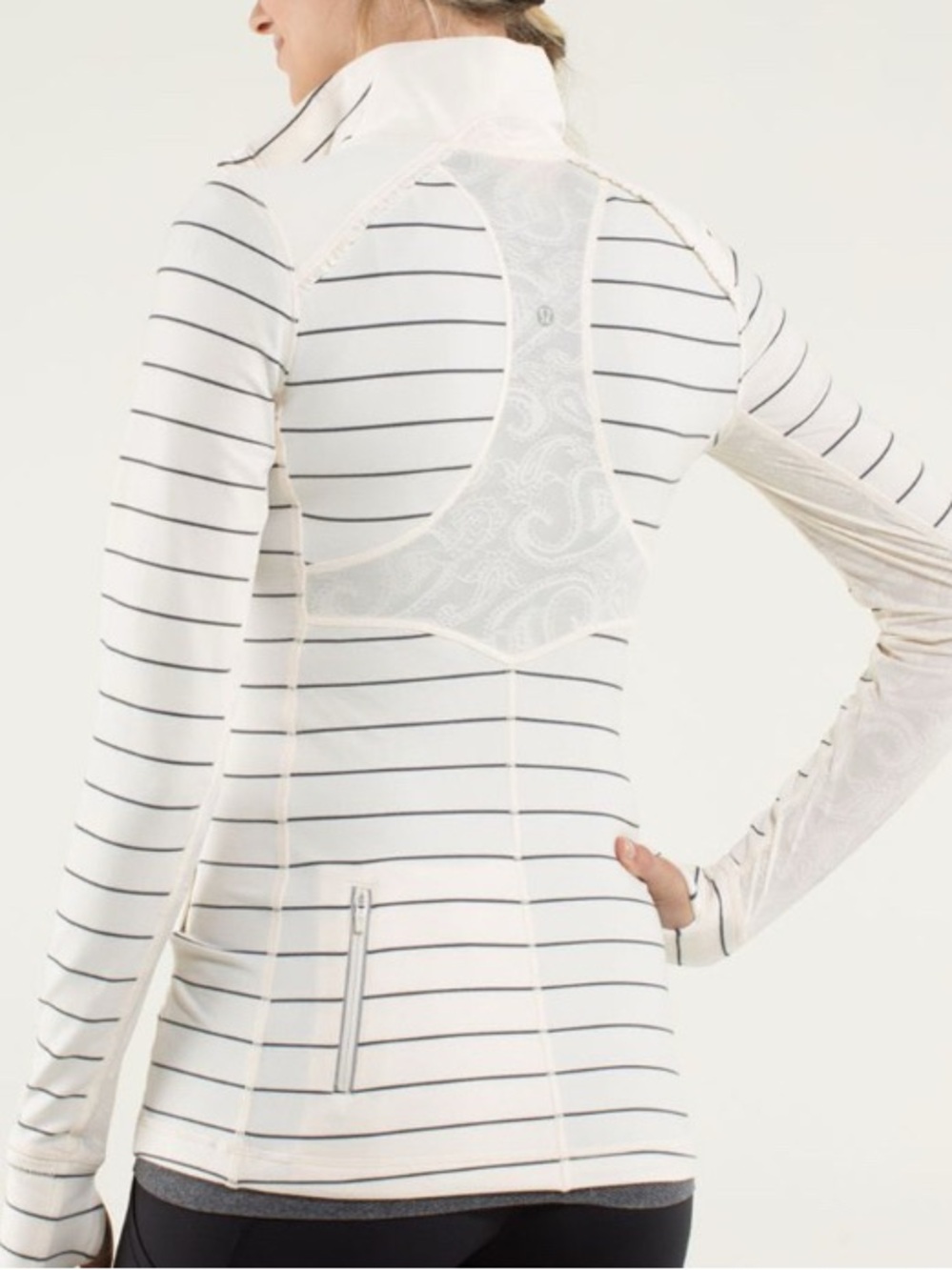Vintage Lace Ruffle Y2K Striped Sweater/Jacket Limited Edition